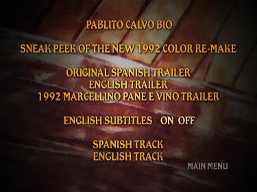 Ladislao Vajda's - Miracle of Marcelino - 1954 Marcelino pan y vino